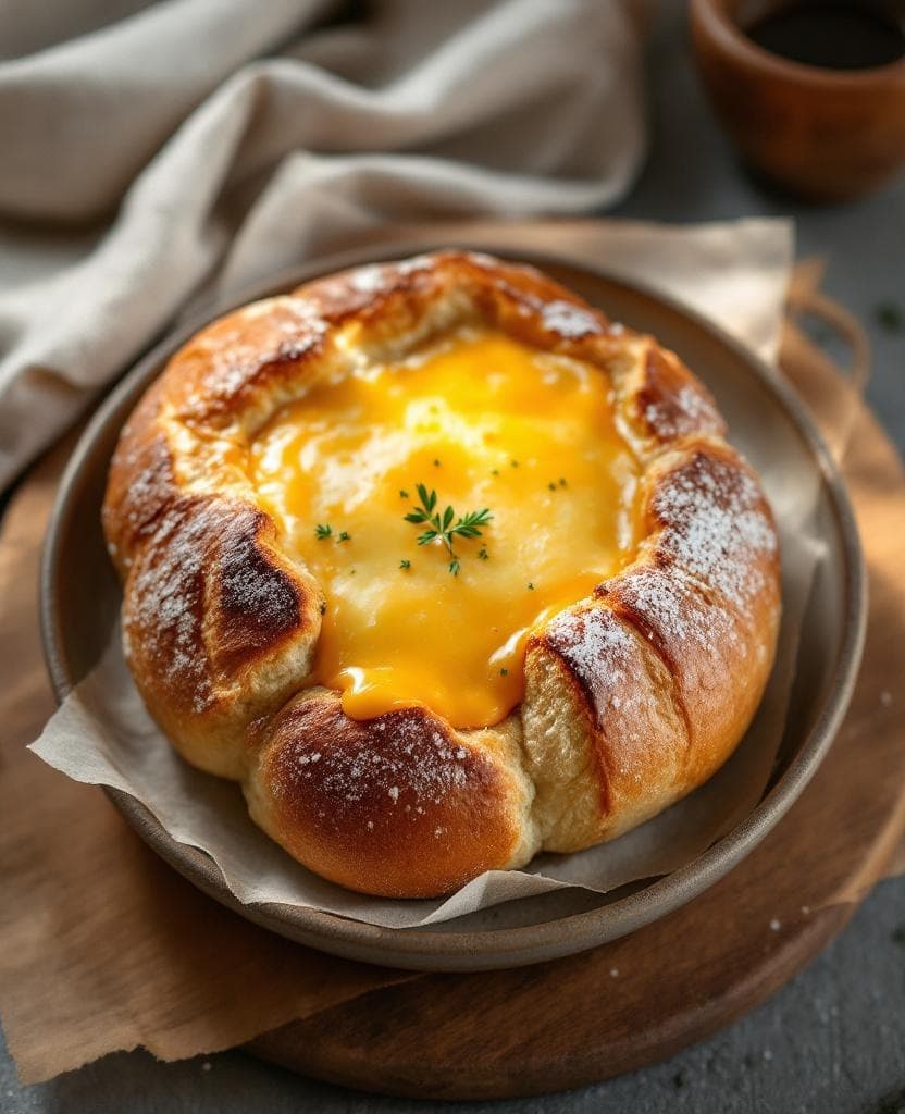 Käsebrötchen, German cheese roll - Germany breakfast recipe