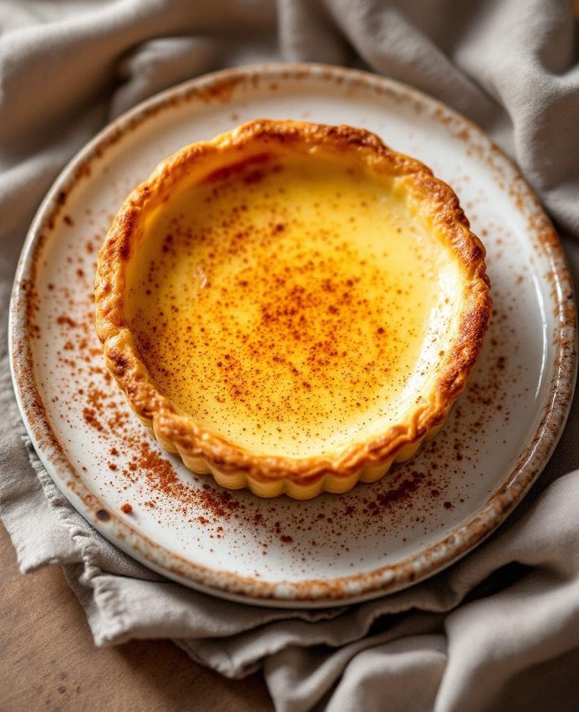 Pastel de nata, Lisbon custard tart - Portugal breakfast recipe