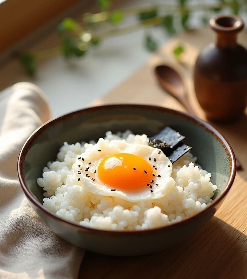 Tamago kake gohan — Japan breakfast recipe