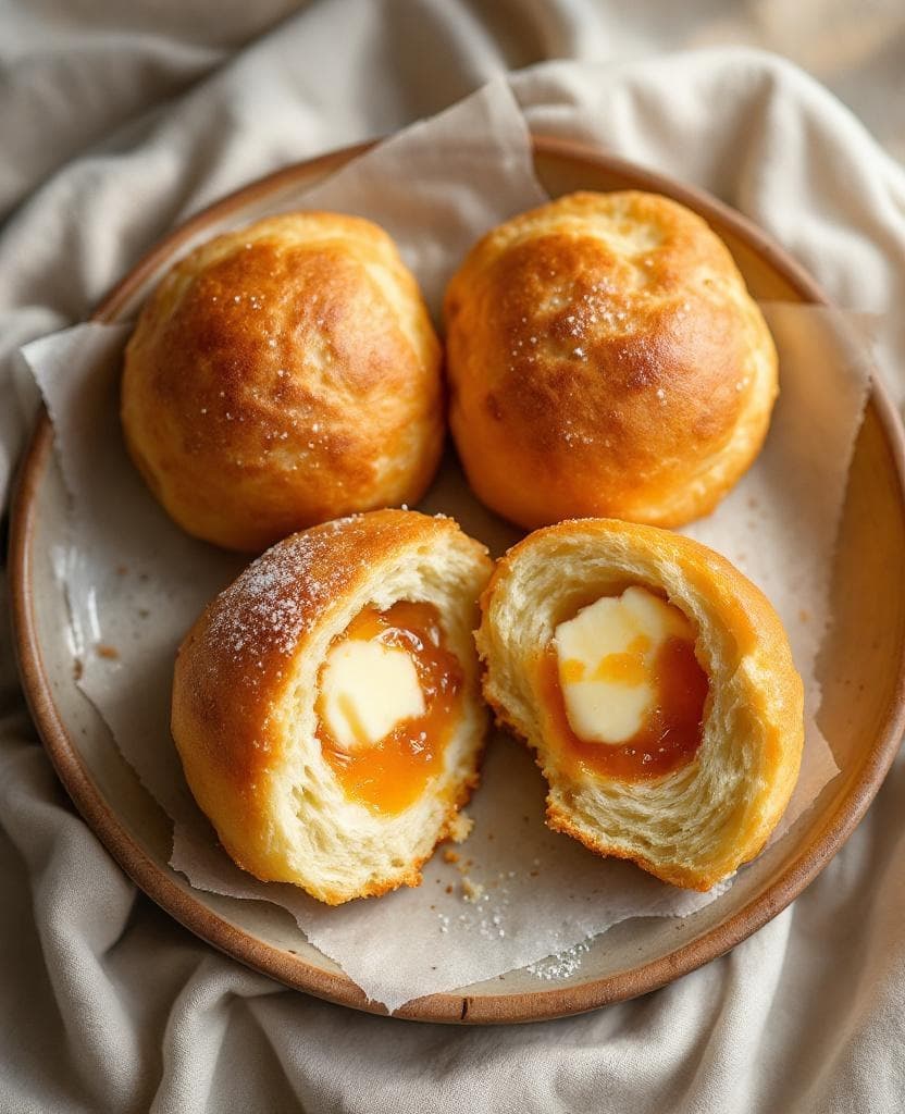 Vetkoek, South African fried dough — South Africa breakfast